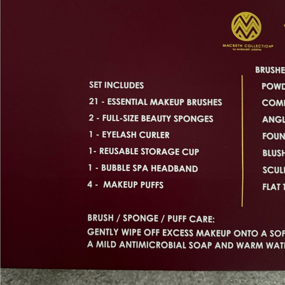 Viral Bling Rhinestone 30 Piece Make Up Brushes Set - Picture 8 of 10